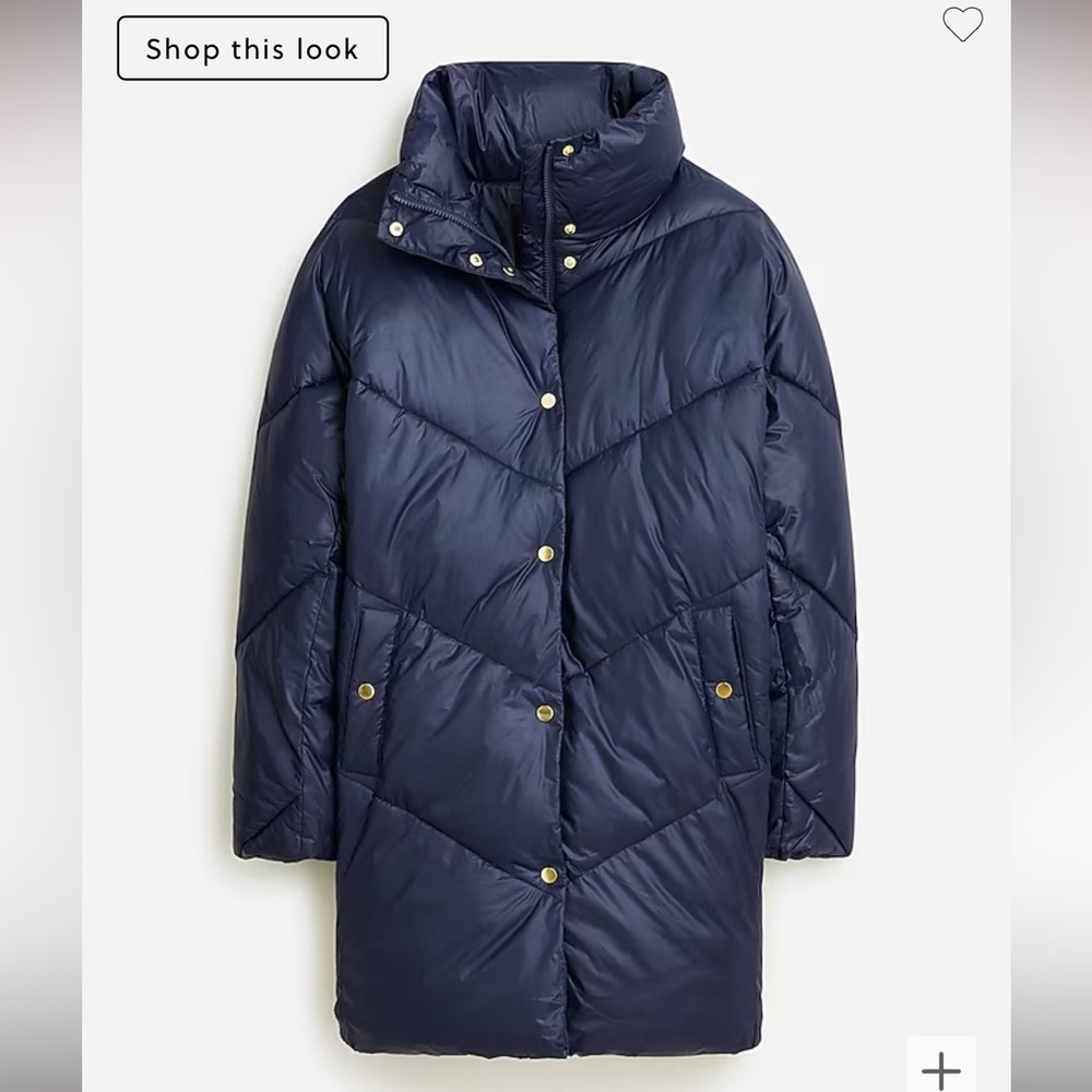 Villa puffer coat with PrimaLoft